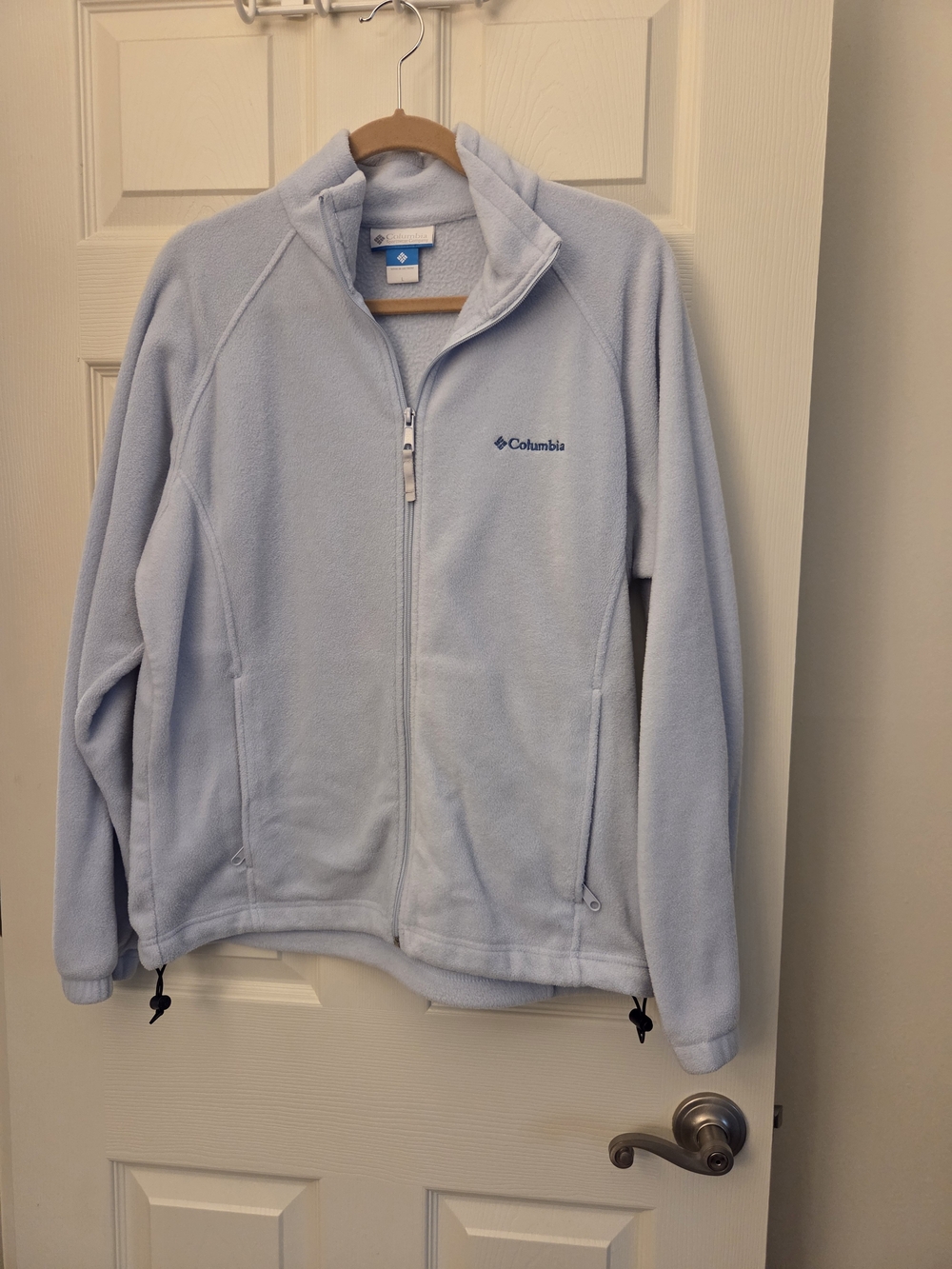 Columbia Women's Light Blue Fleece Zip Jacket